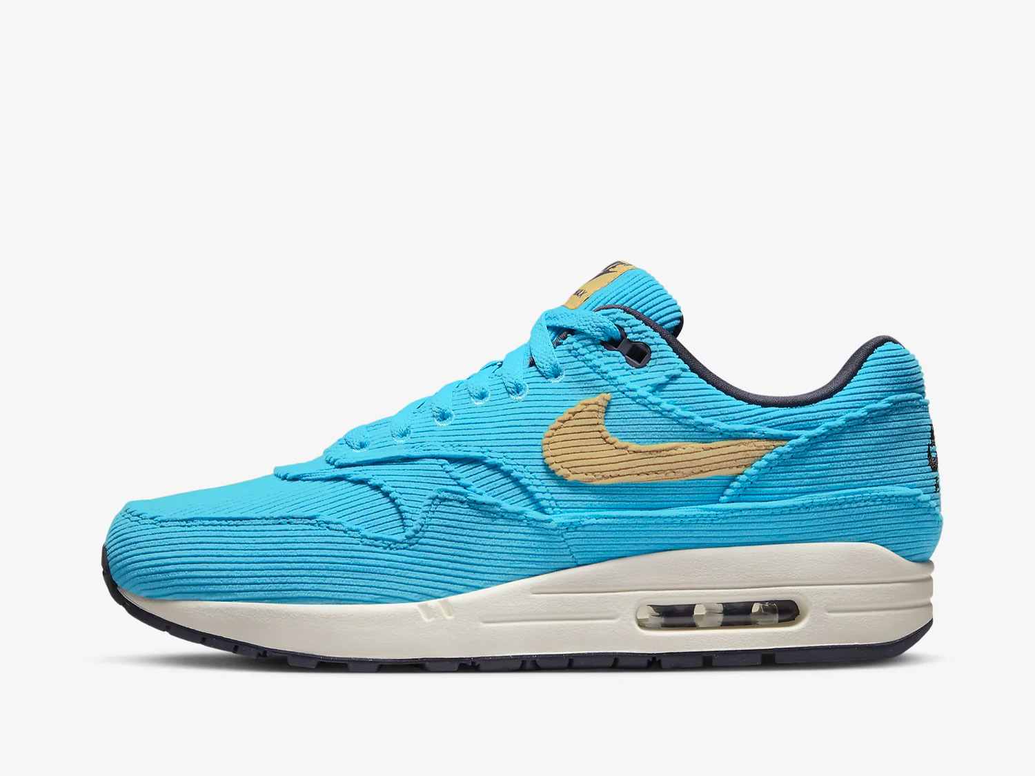 Nike Air Max 1 Premium Baltic Blue/Gridiron/Sail/Sesame