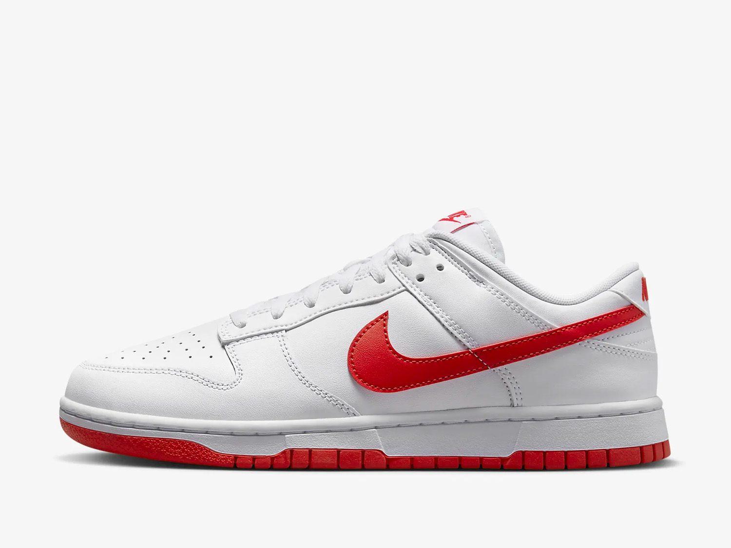 Nike Dunk Low Retro White/Picante Red